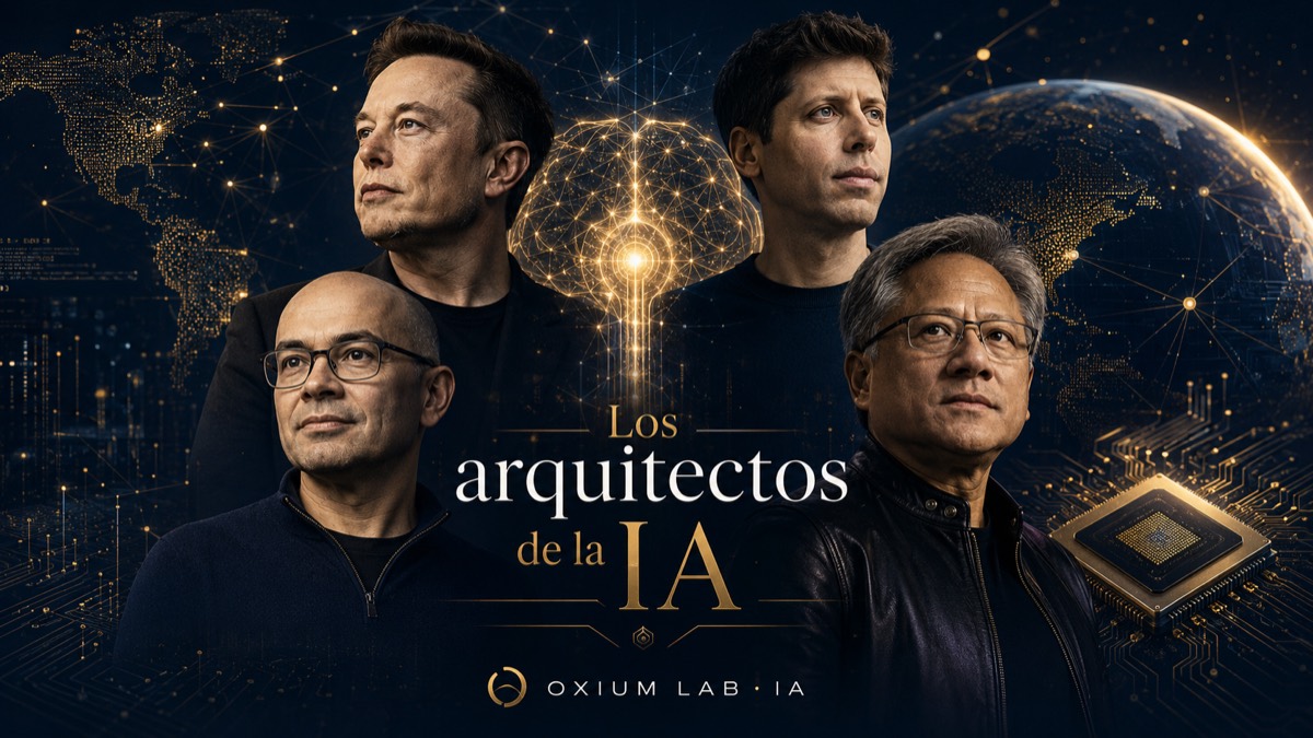 Los arquitectos de la inteligencia artificial: las mentes que están diseñando el nuevo mundo
