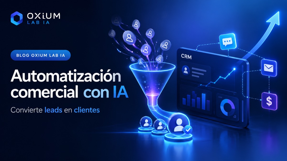 Automatización comercial con IA: cómo convertir leads en clientes