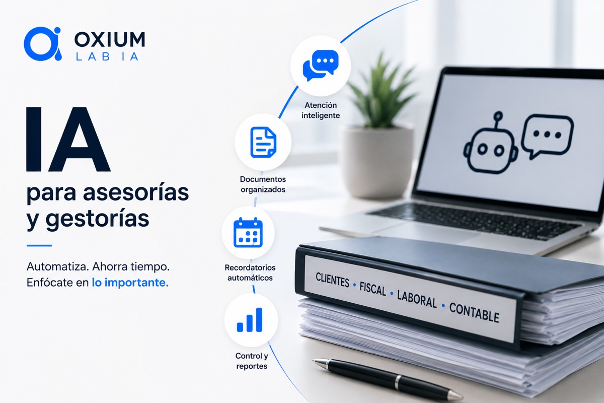 IA para asesorías y gestorías: cómo automatizar tareas, clientes y documentos