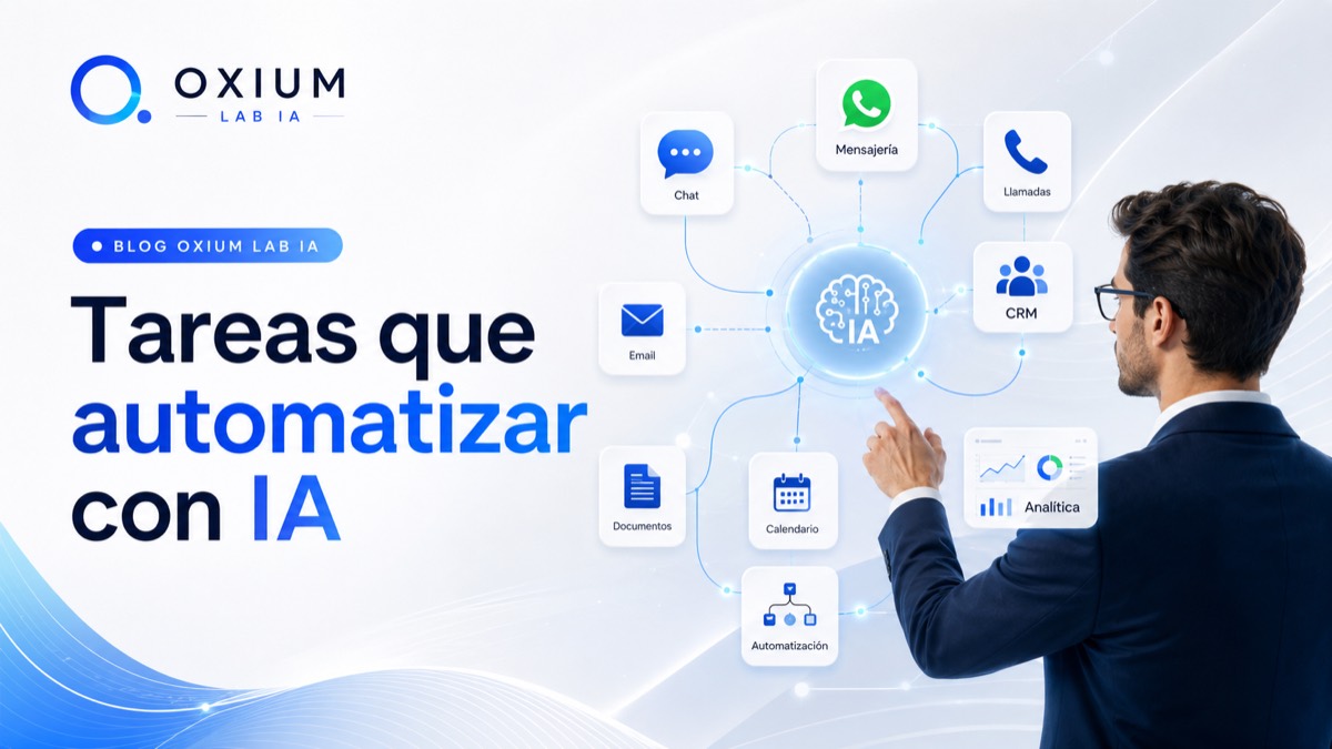Qué tareas puede automatizar una empresa con inteligencia artificial